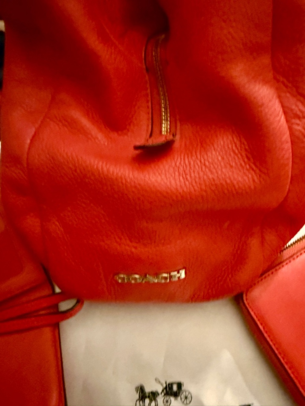 COACH Madison Phoebe Pebbled Leather Shoulder Bag,